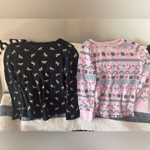 2 pc🦄 unicorn girls thermals